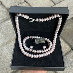 Honora Freshwater Collection necklace, bracelet, and earrings